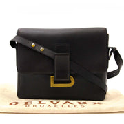 koop tweedehands Delvaux Dark Blue D Crossbody Bag aan goede prijs bij Labellov in Antwerpen