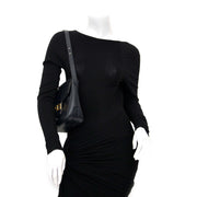 kauf secondhande tasche Delvaux Dark Blue Shoulder Bag