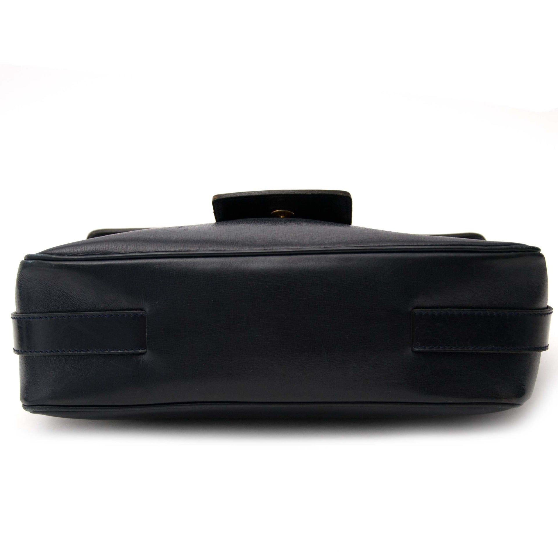 Delvaux Dark Blue Shoulder Bag koop veilig online aan de beste prijs