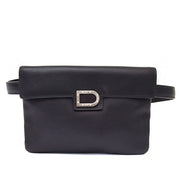 100% authentic Black Delvaux Belt Bag for the best price and with safe and secure shipping worldwide on Labellov Antwerp secondhand luxury