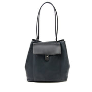 acheter en ligne seconde main sac a main Deux de Delvaux Antraciet Shoulder Bag