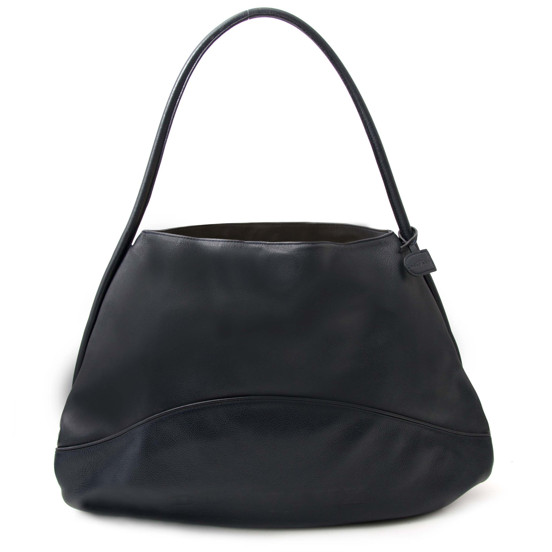 Bent u op zoek naar een oogverblindende Delvaux Oversized Navy Blue Shoulder Bag?