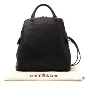 acheter pour neuf sac a main Deux De Delvaux Black Backpack site en ligne anvers