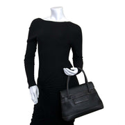 buy and sell second hand Deux De Delvaux Black Leather Bag at labellov vintage online shop