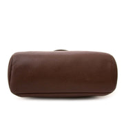 deux de delvaux brown crossbody bag at labellov vintage fashion webshop belgium