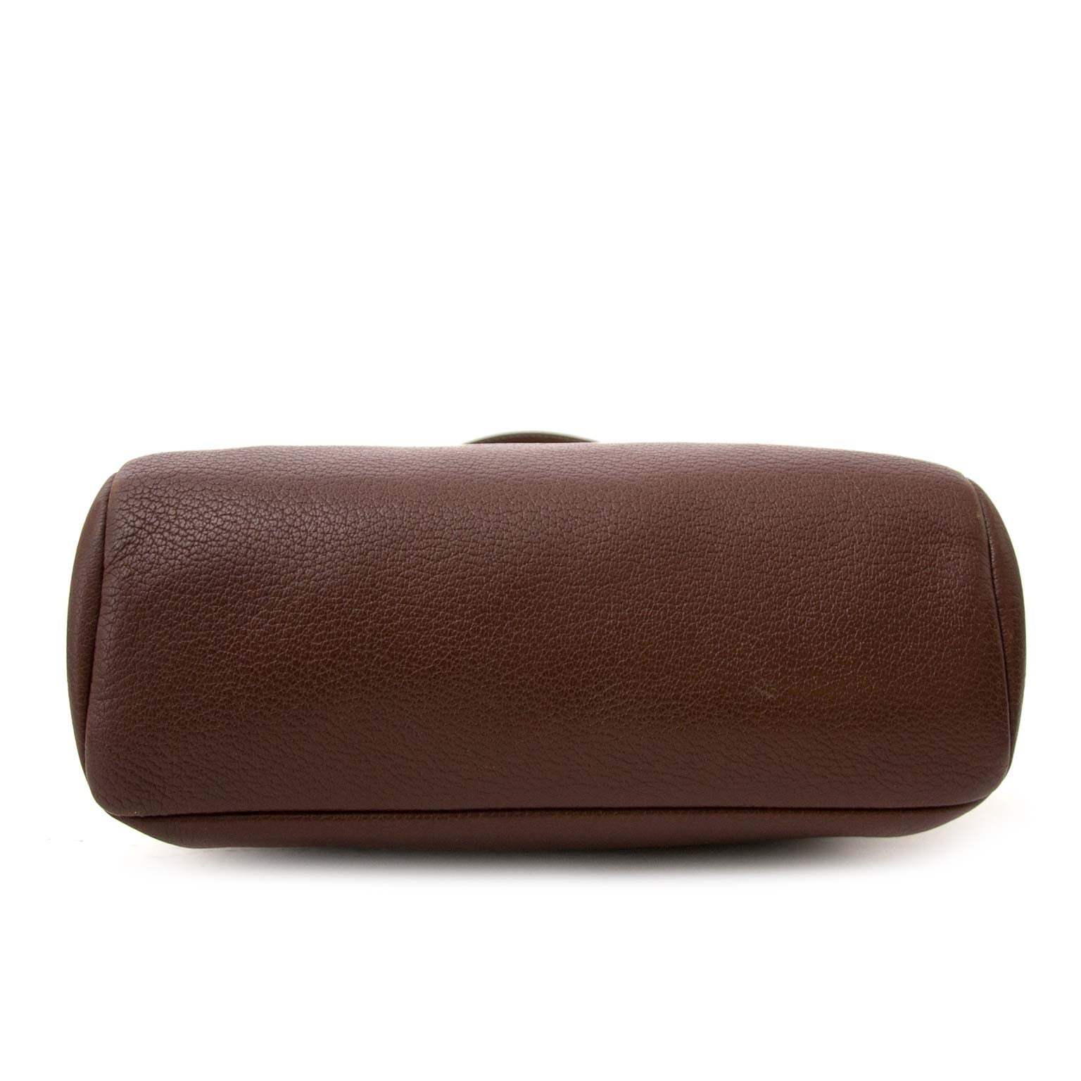 deux de delvaux brown crossbody bag at labellov vintage fashion webshop belgium