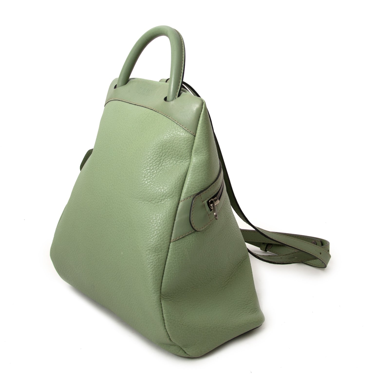 koop nu uw Delvaux Deux De Delvaux 'Le Dix-Neuf' Pistache tegen de beste prijs bij labellov.com