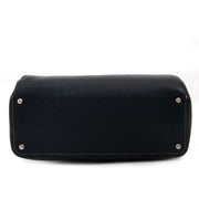 delvaux deux de delvaux dark blue leather backpack now for sale at labellov vintage fashion webshop belgium