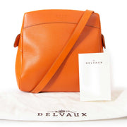 deux de delvaux oranje tangerine quarante neuf bag nu te koop bij labellov vintage mode webshop belgië