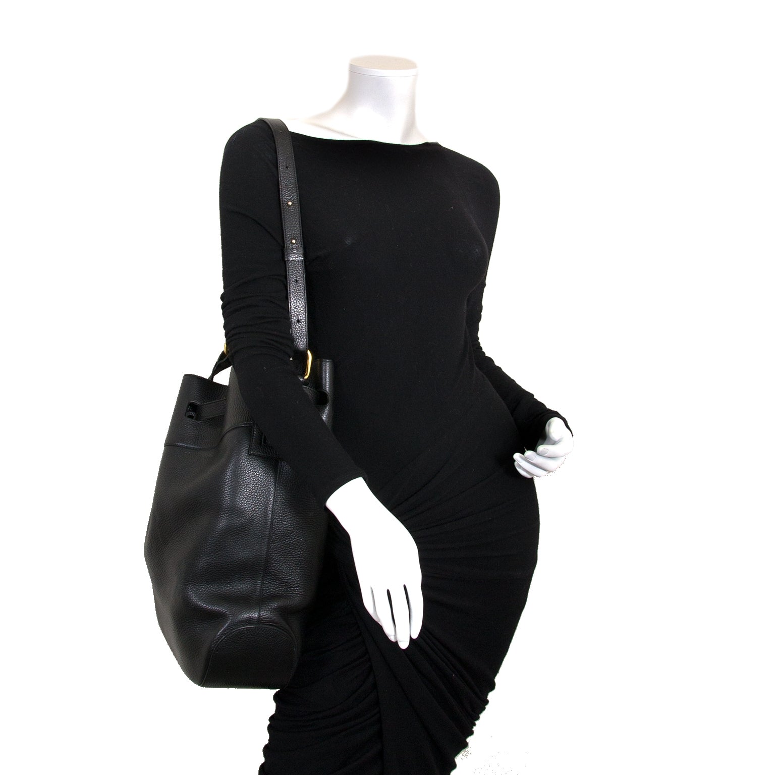 Delvaux Black Catogan Trotteur Bag te koop bij Labellov tweedehands designer handtassen