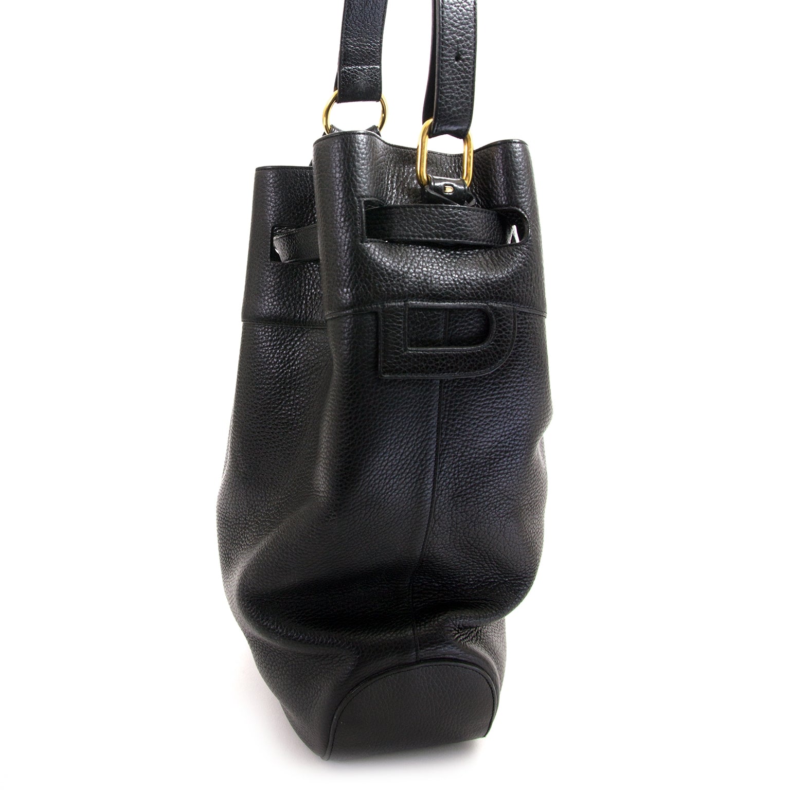 Delvaux Black Catogan Trotteur Bag