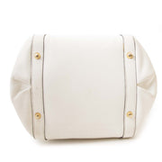 achetez Delvaux White Shoulderbag With 'D' Tophandle sur labellov