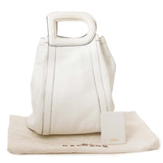 buy Delvaux White Shoulderbag With 'D' Tophandle at labellov for the best price