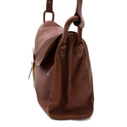 Koop en verkoop uw authentieke Delvaux Walnut Brown Shoulder Bag aan de beste prijs