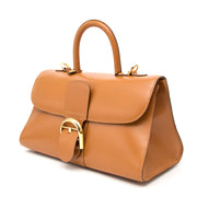 shop your desginer second hand Delvaux Cognac East West Bag + Strap