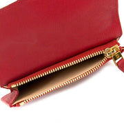 koop Delvaux Red Escudo Wallet PM bij labellov aan de beste prijs