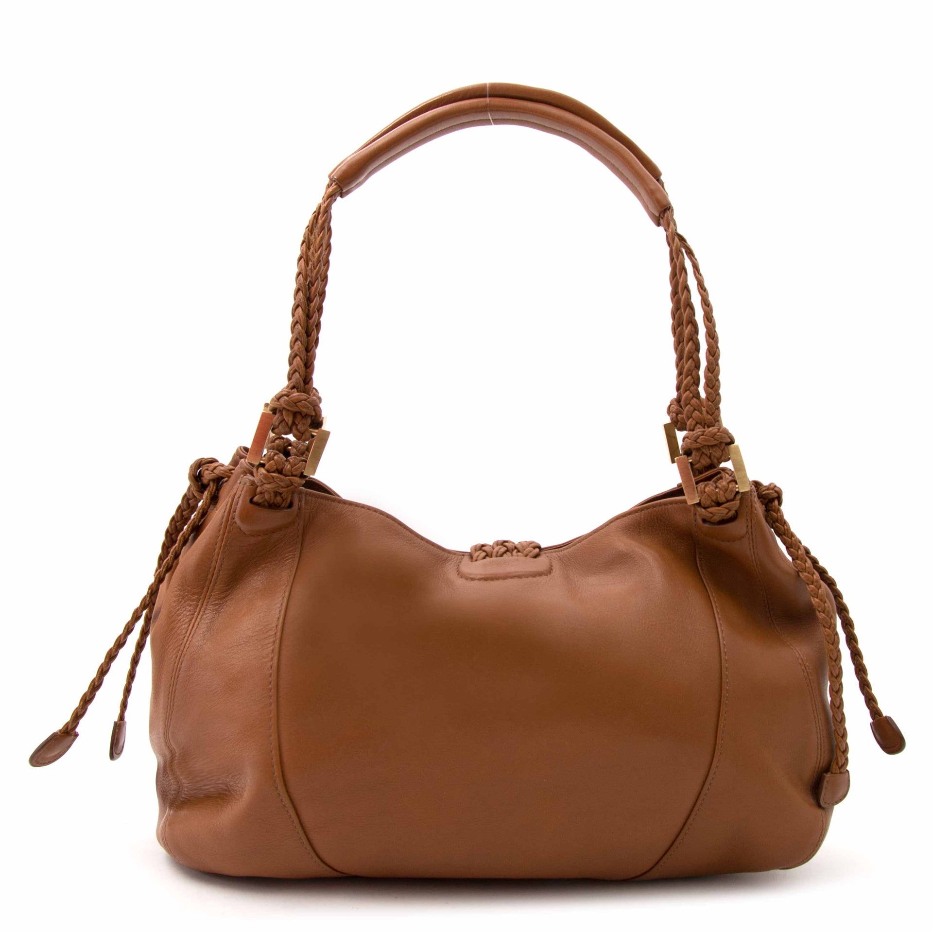 Koop en verkoop uw authentieke Delvaux Eugène PM Fauve Shoulder Bag aan de beste prijs