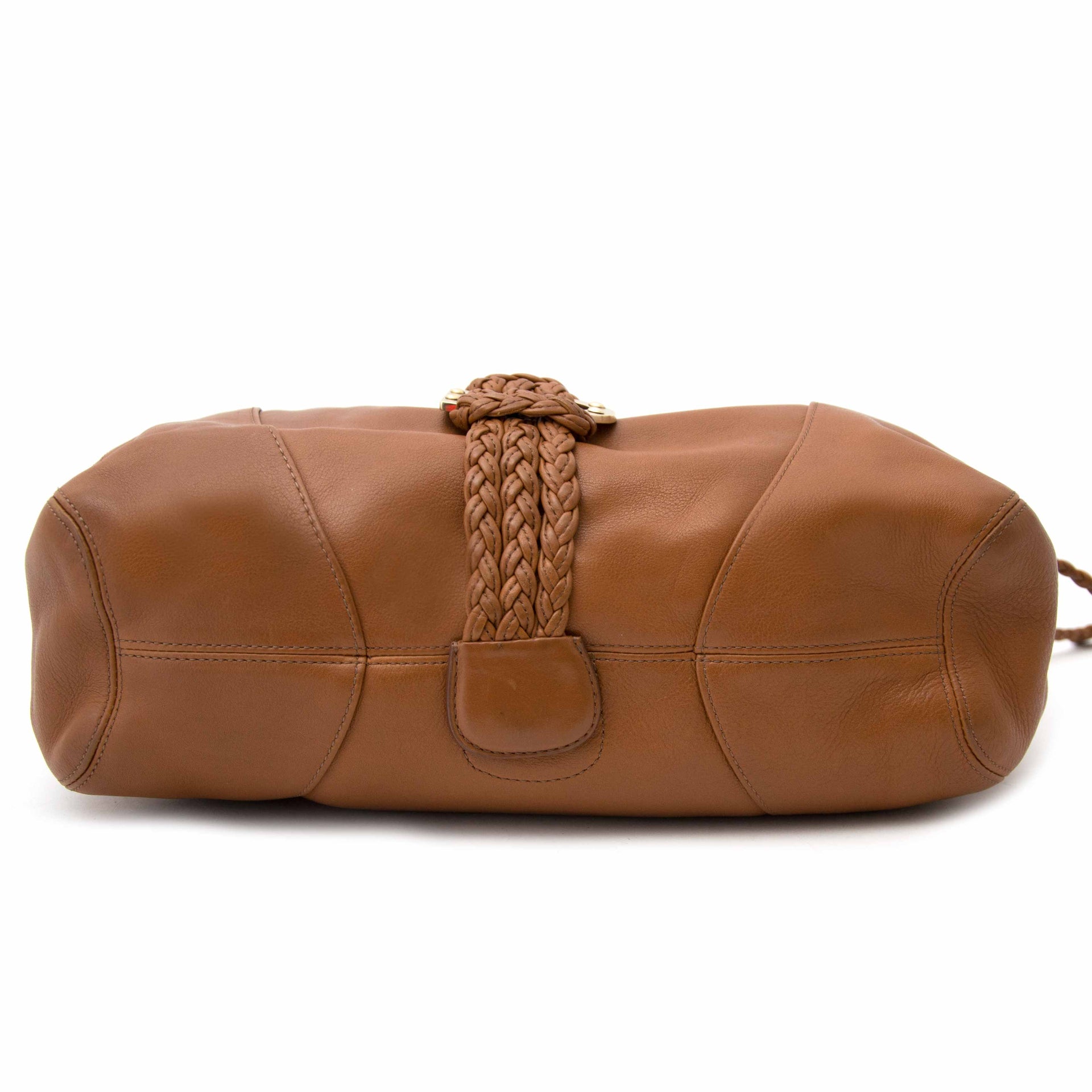 Bent u op zoek naar een authentieke Delvaux Eugène PM Fauve Shoulder Bag ?