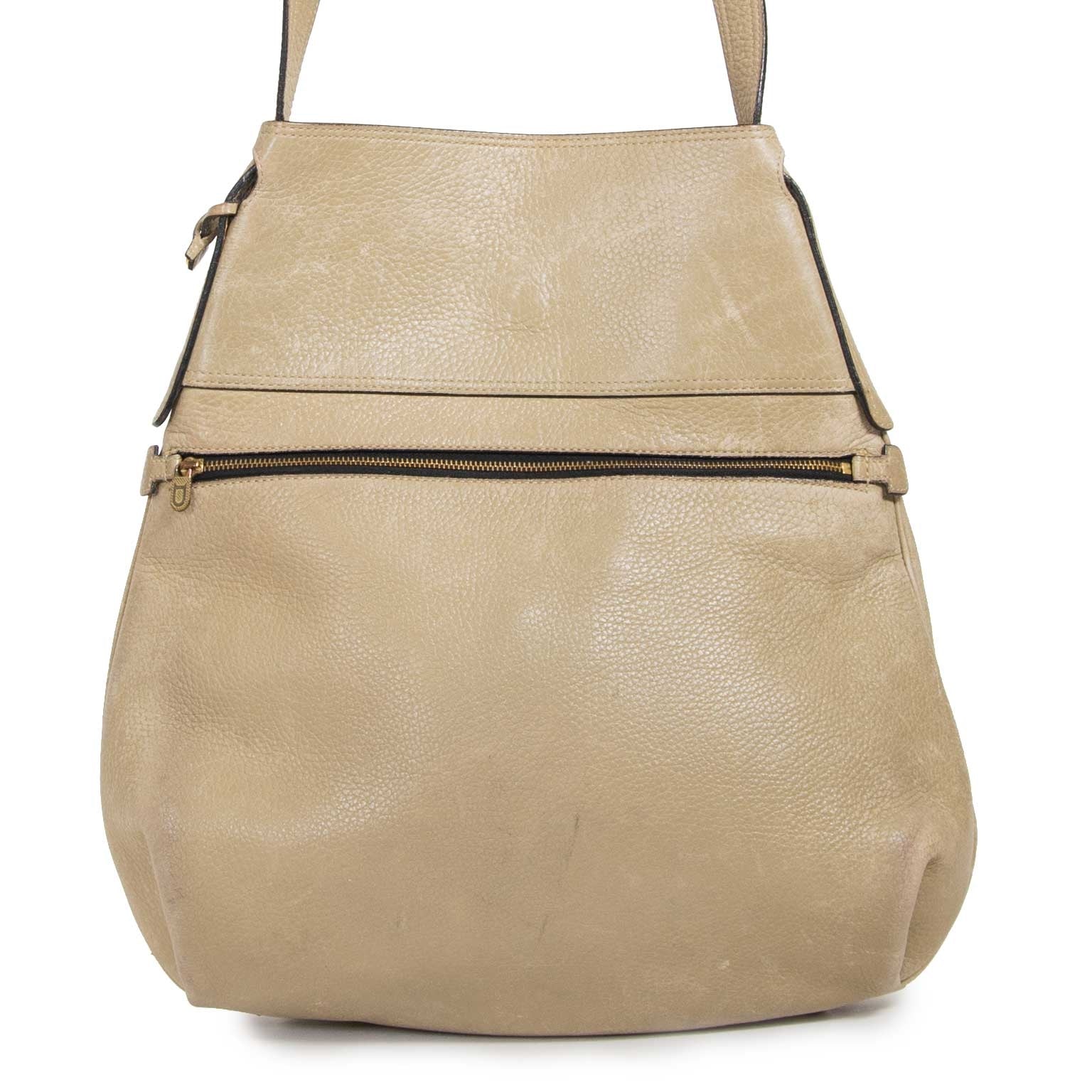 delvaux beige faust bag now for sale at labellov vintage fashion webshop belgium