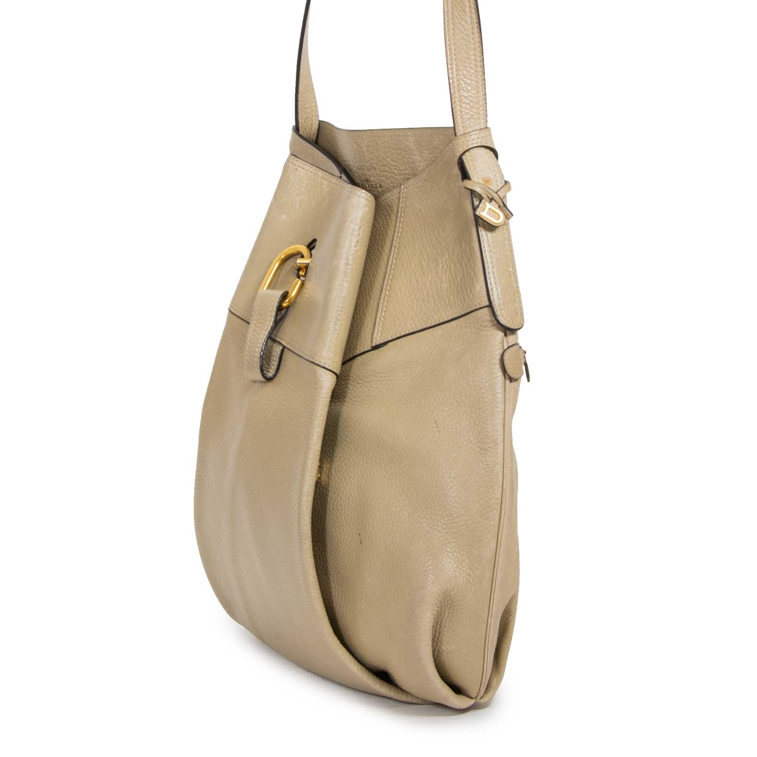 delvaux beige faust bag now for sale at labellov vintage fashion webshop belgium