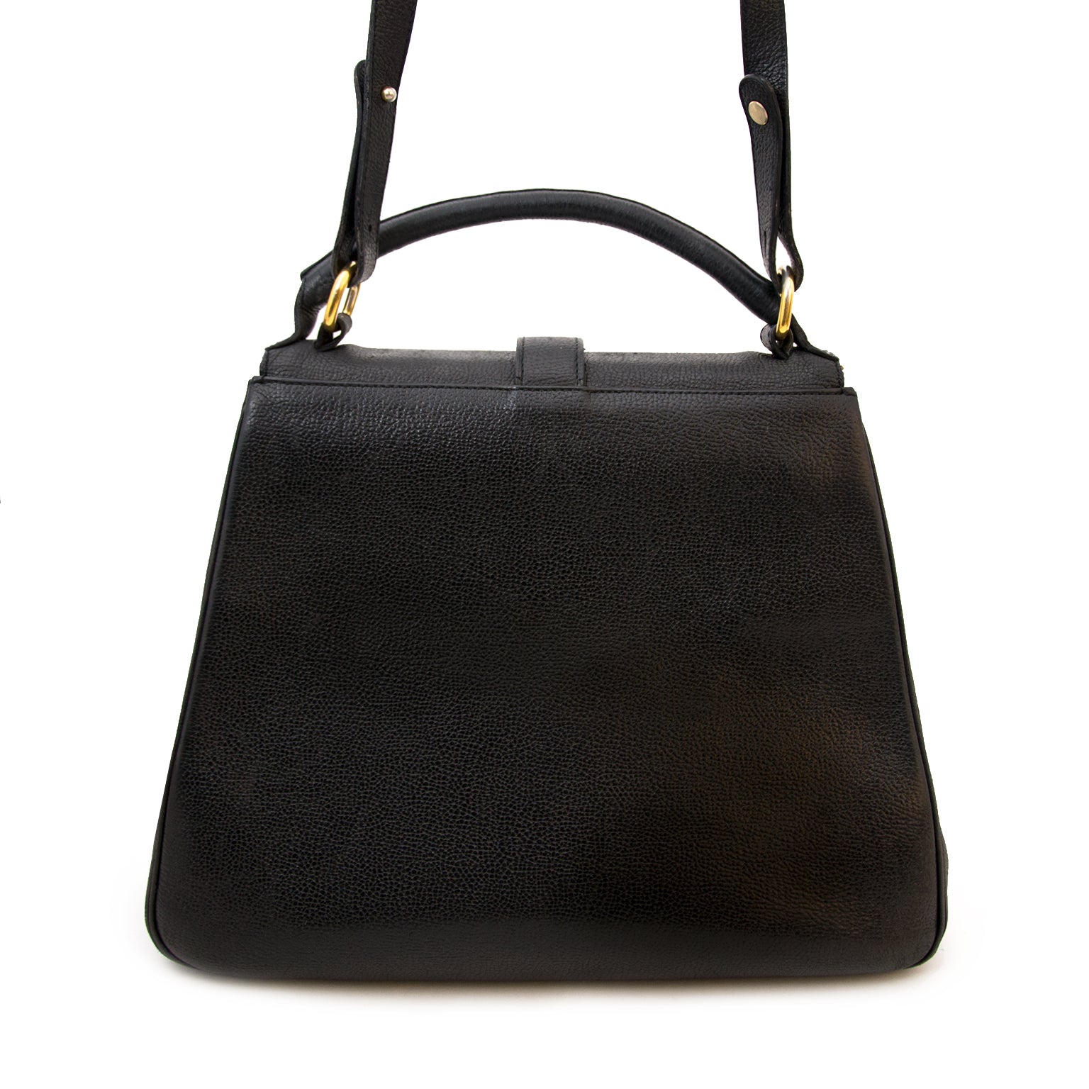 Delvaux Zwarte Gin Fizz Tas