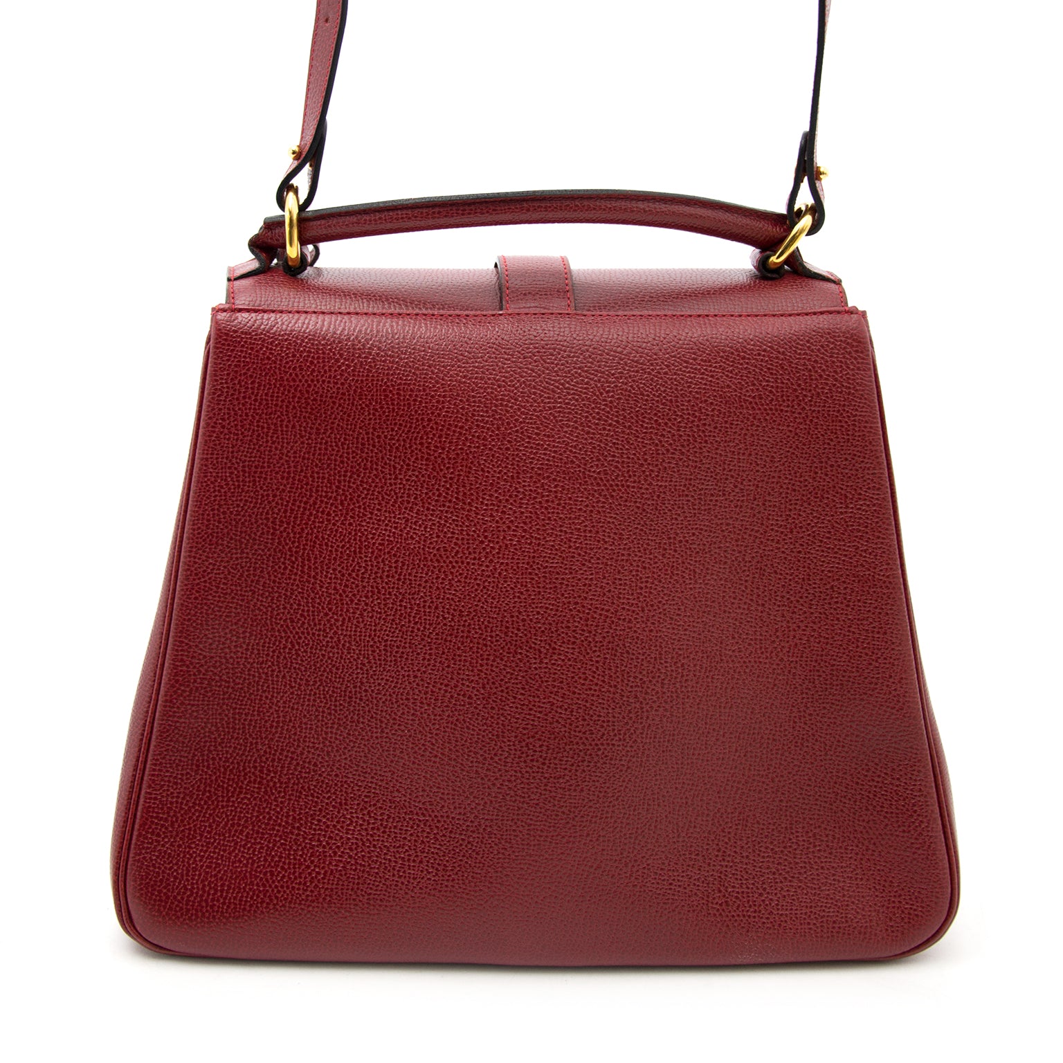 Delvaux 'Gin Fizz' Jumping Rosso we buy and sell for the best price