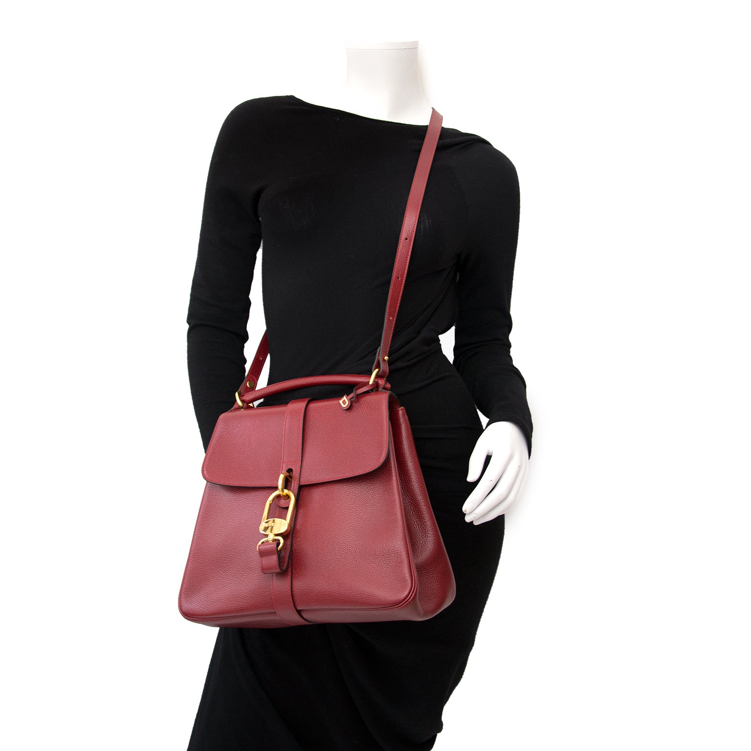 Delvaux 'Gin Fizz' Jumping Rosso
