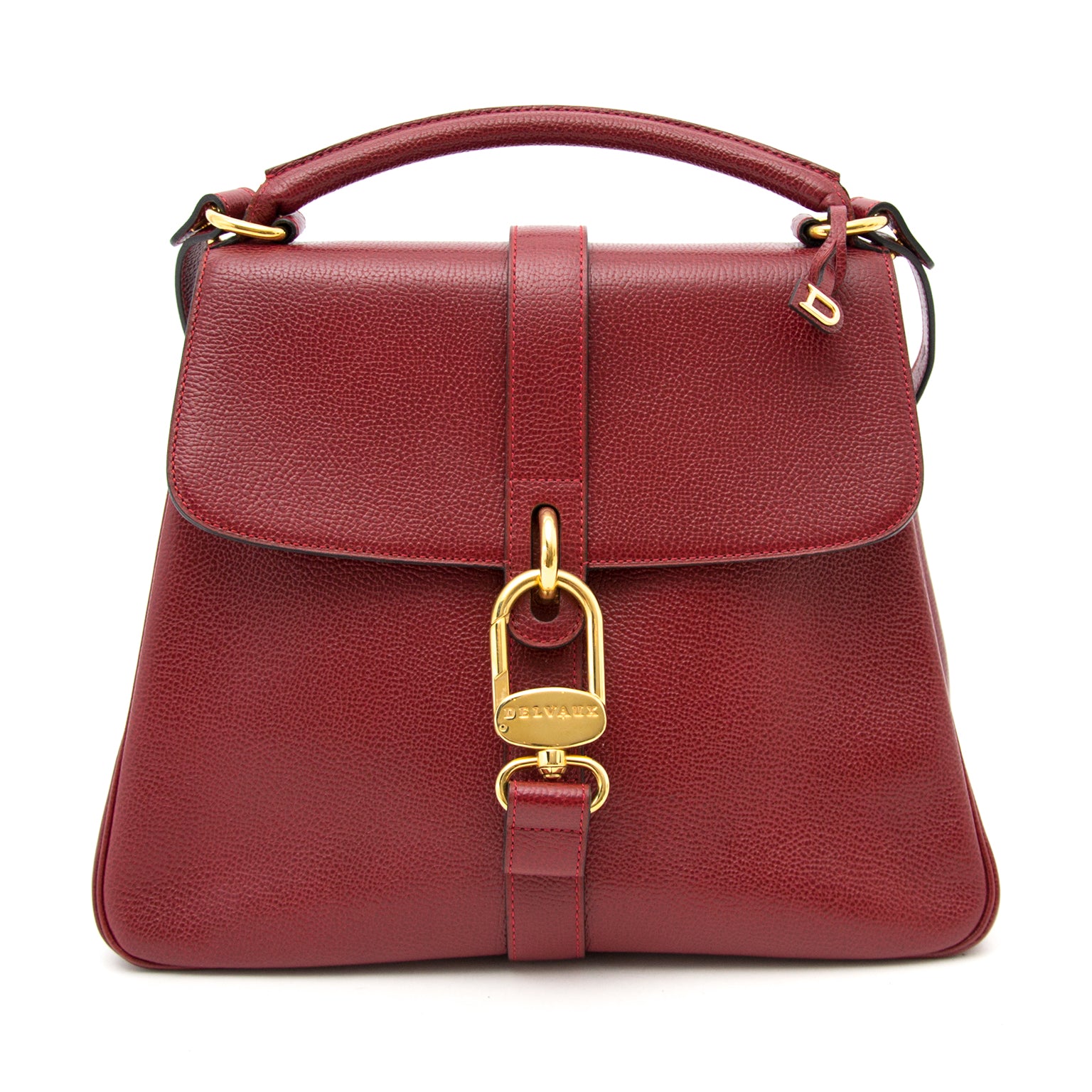 Delvaux 'Gin Fizz' Jumping Rosso aan de beste prijs kopen en verkopen
