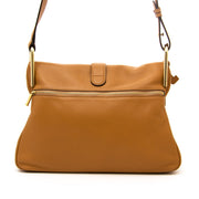 koop veilig online aan de beste prijs 100% authentieke Delvaux Cognac Givry Shoulder Bag
