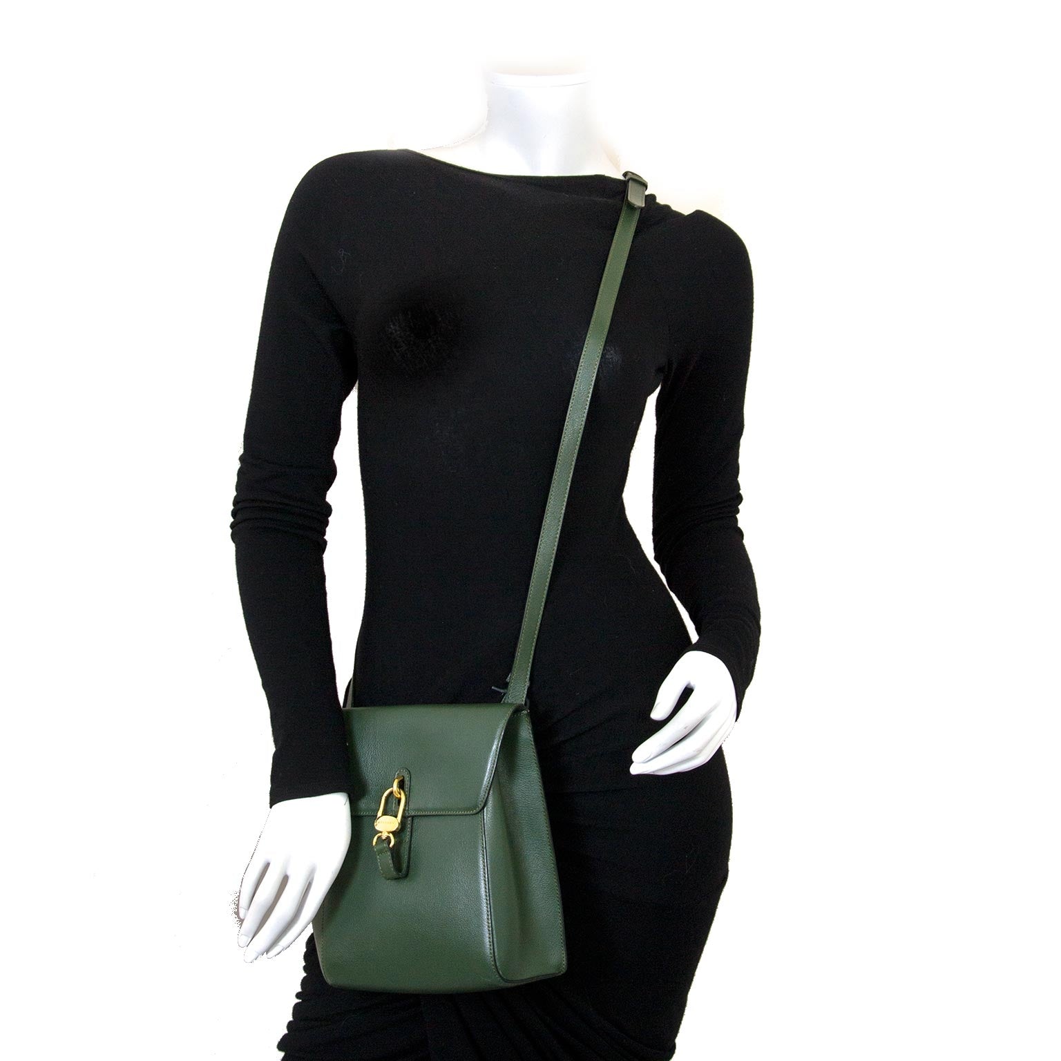 achetez Delvaux Green Crossbody Bag chez labellov et payez secure