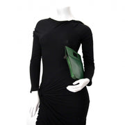 Acheter secur en ligne votre Delvaux Green Leather D Clutch pour le meilleur prix