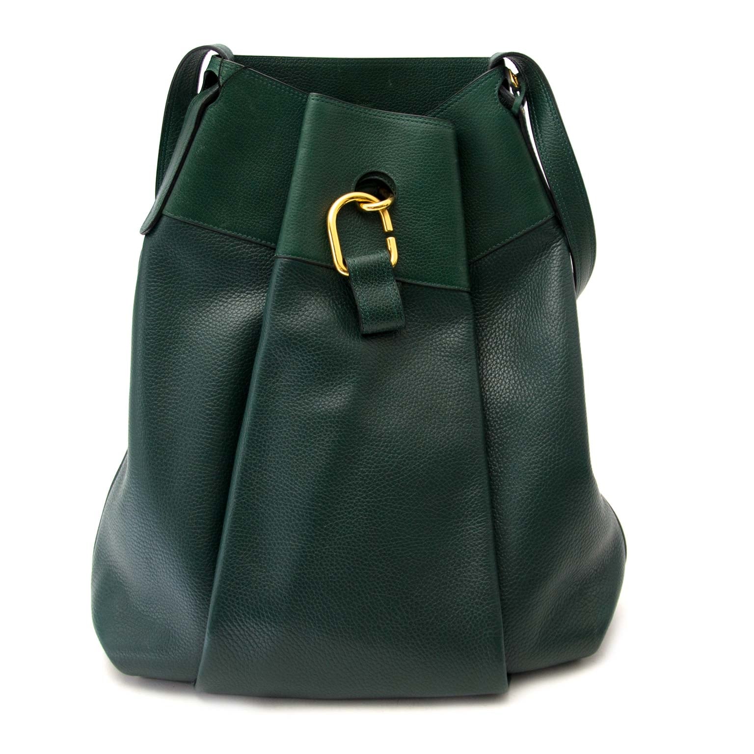 Sac Faust Delvaux vert