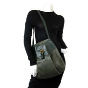 Delvaux Green Faust Bag now for sale at labellov vintage fashion webshop belgium