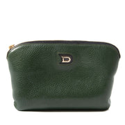 delvaux green pochette now for sale at labellov vintage fashion webshop belgium