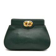 Delvaux Green Pochette for the best price available online at Labellov
