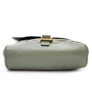 Pistache Delvaux schooltas nu te koop in de Labellov toonzaal in Antwerpen.
