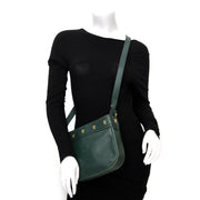 acheter en ligne pour le meilleur prix Delvaux Green Fuiraire Crossbody Bag