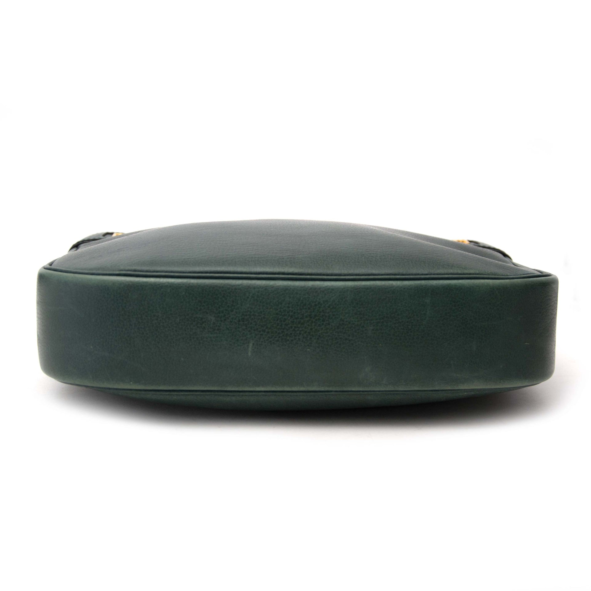 koop online aan de beste prijs Delvaux Green Fuiraire Crossbody Bag