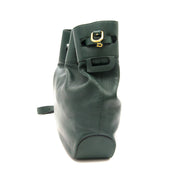 shop safe online at the best price secondhand designer shop safe online secondhand Delvaux Dark Green Catogan Trotteur Bag
