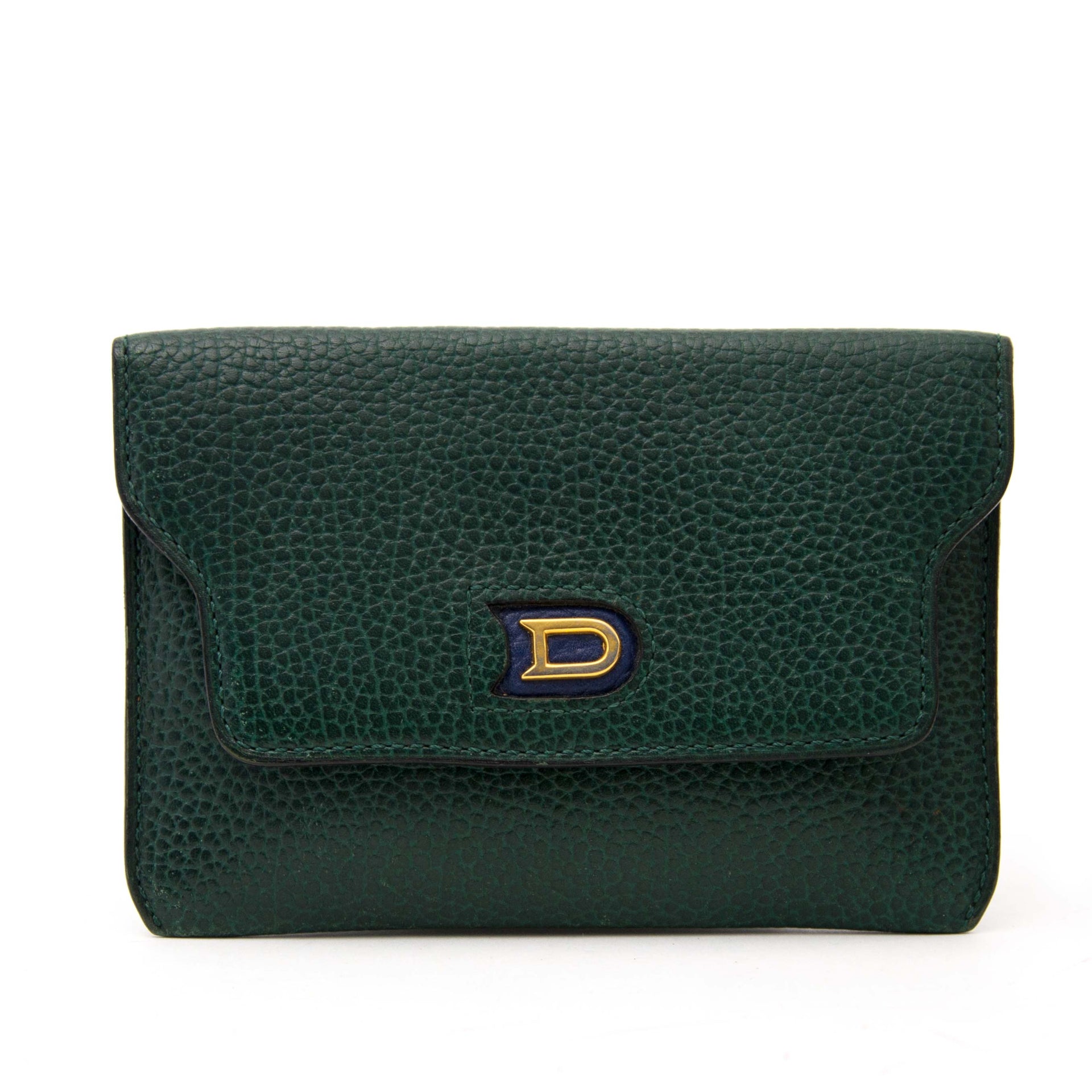 Delvaux Green Coin Wallet