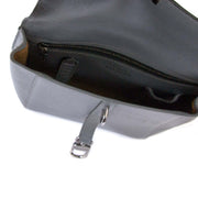 Delvaux Grey Leather Crossbody Bag for sale at Labellov luxury in Antwerp