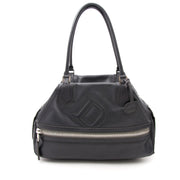 shop your luxury real real 100% autenthic Delvaux Ardoise Perfecto Shoulder Bag