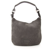 shop safe online at the best price Delvaux Nubuck Grey Le Louise