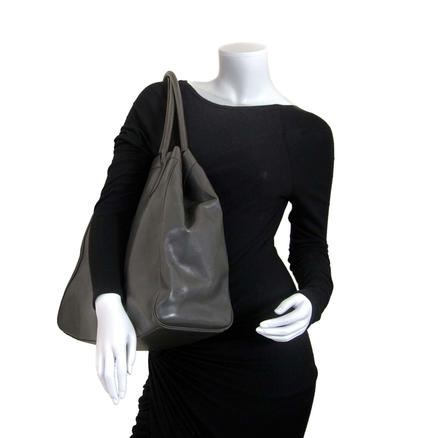 achetez Delvaux Grey Shoulderbag chez labellov.com