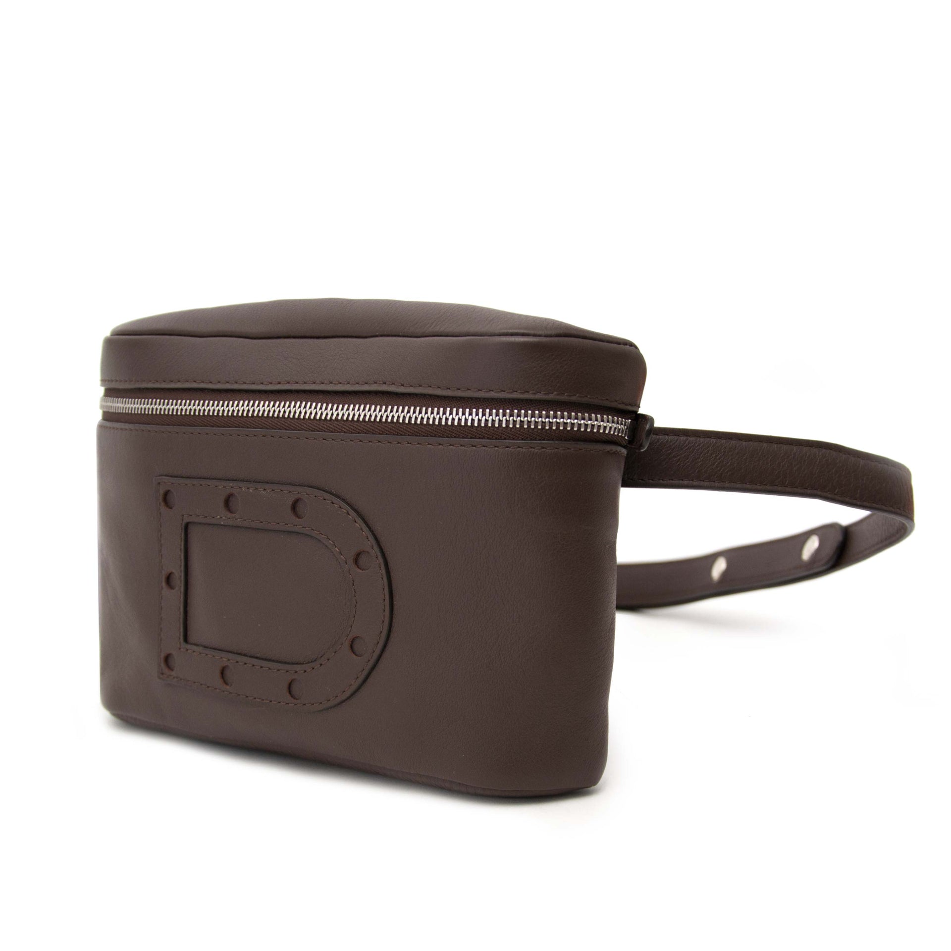 delvaux brown hip bag now online at labellov.com for the best price.