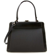 Buy your authentic Delvaux Black Illusion Handbag for the best price at Labellov