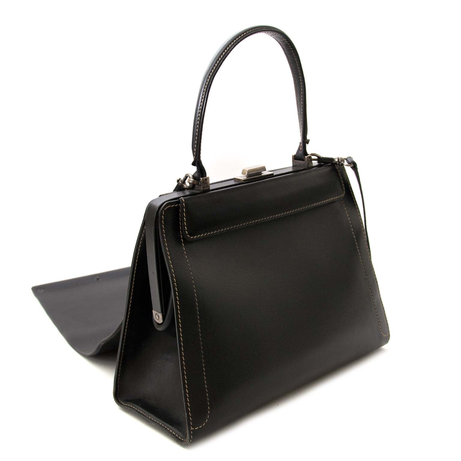 Delvaux Black Illusion Handbag
