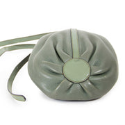 delvaux green mini bucket bag now for sale at labellov vintage fashion webshop belgium