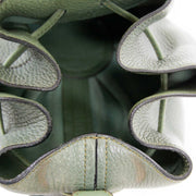 delvaux green mini bucket bag now for sale at labellov vintage fashion webshop belgium