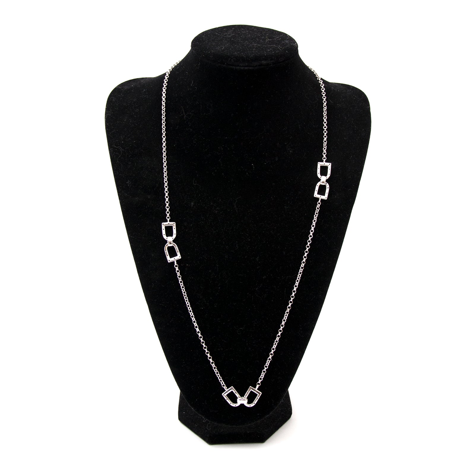 Bent u opzoek naar een Delvaux 'D' Silver Necklace?